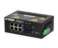 Industriell Ethernet-switch, RJ45-portar 6, Fiberportar 2SC, 100Mbps, Hanterat